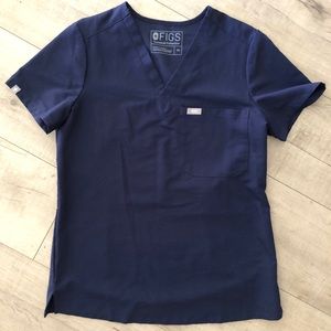 Navy Figs Scrub Set